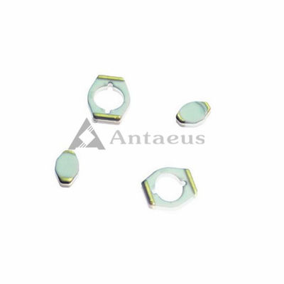 Concha cerâmica de alumina com estanqueidade a gás ≤1.0*10^-11, tolerância ±0,02 mm e resistência ao choque térmico de 250℃ para a indústria de semicondutores